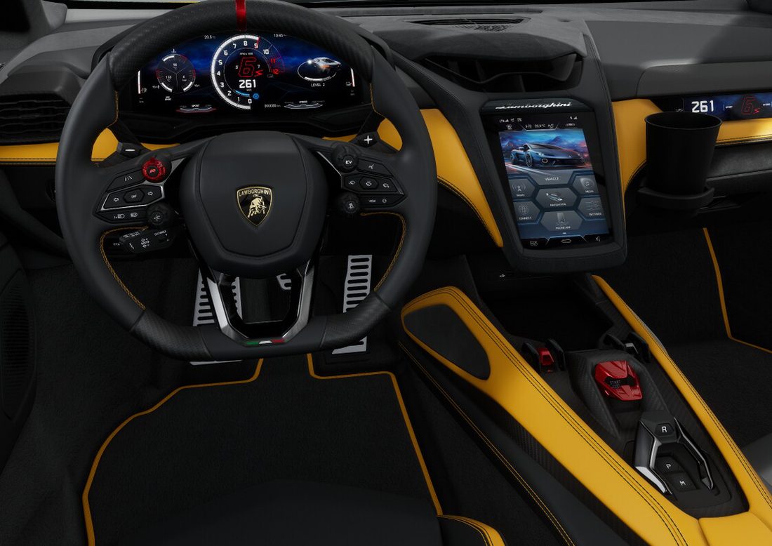 Lamborghini Temerario — interior