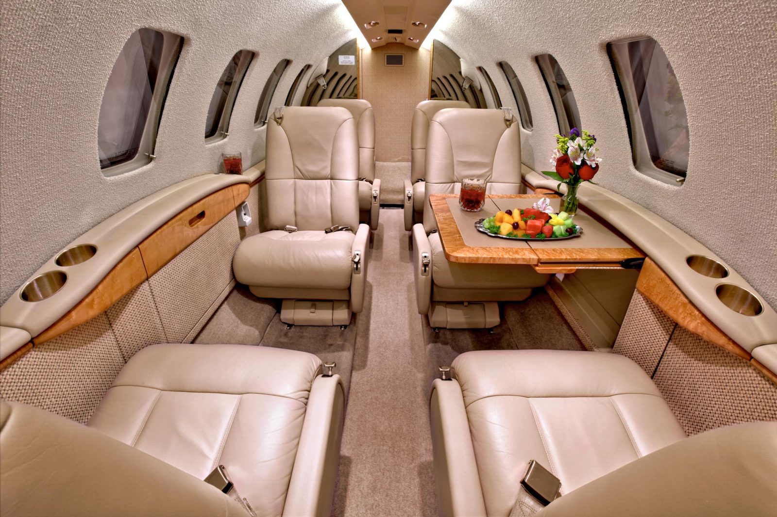 Citation CJ2 cabin