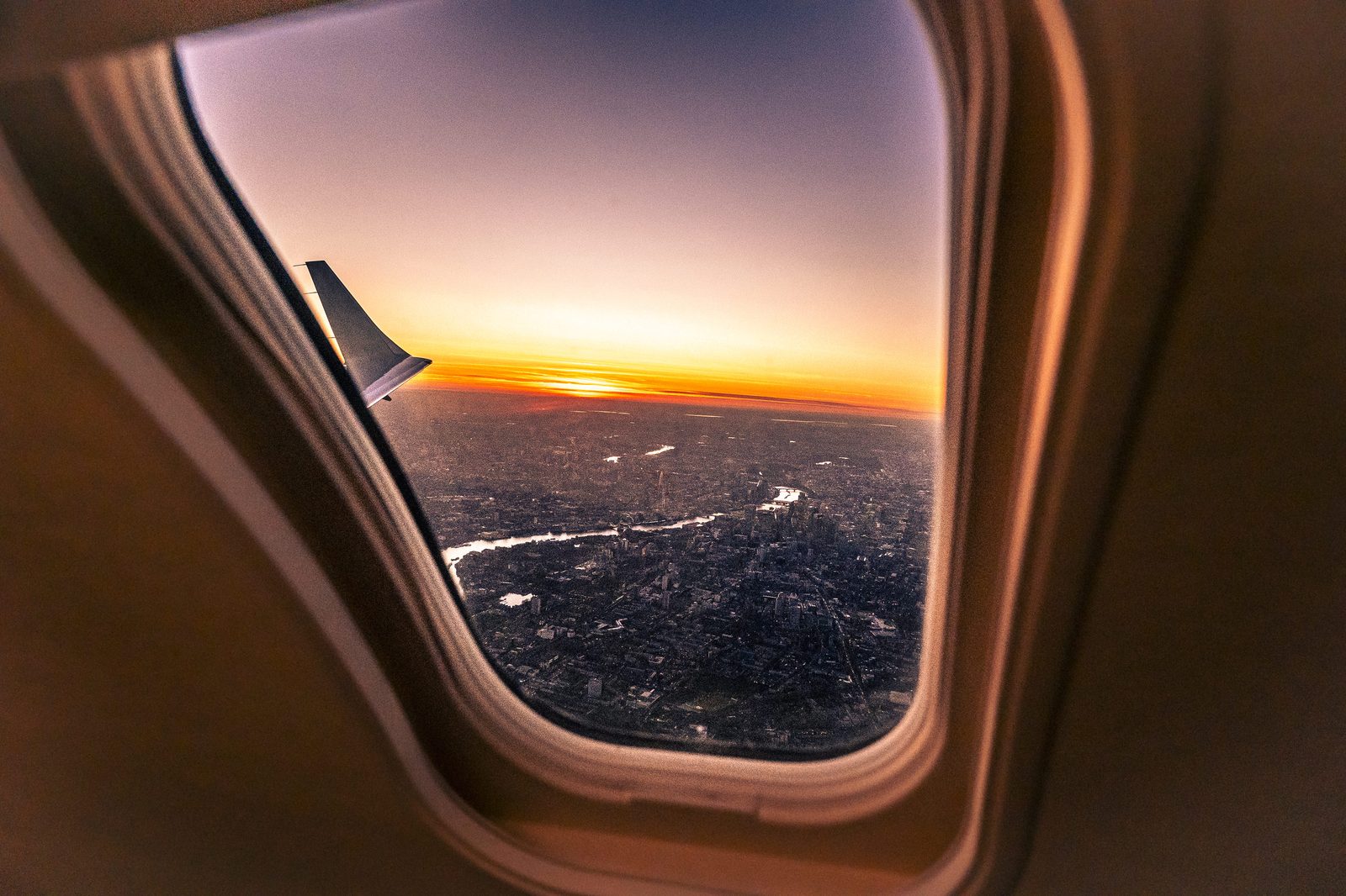 Golden hour aloft
