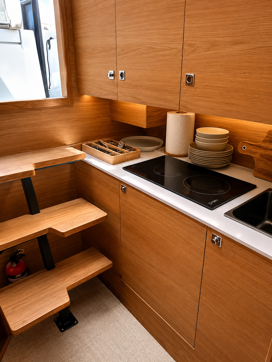 D-Fender galley