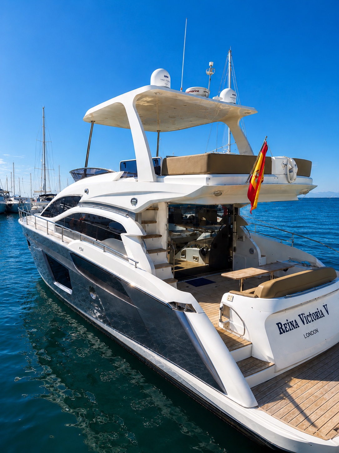 Sessa Marine 54 stern